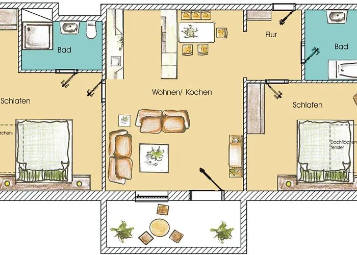 Apartment Brise Haehle App 08